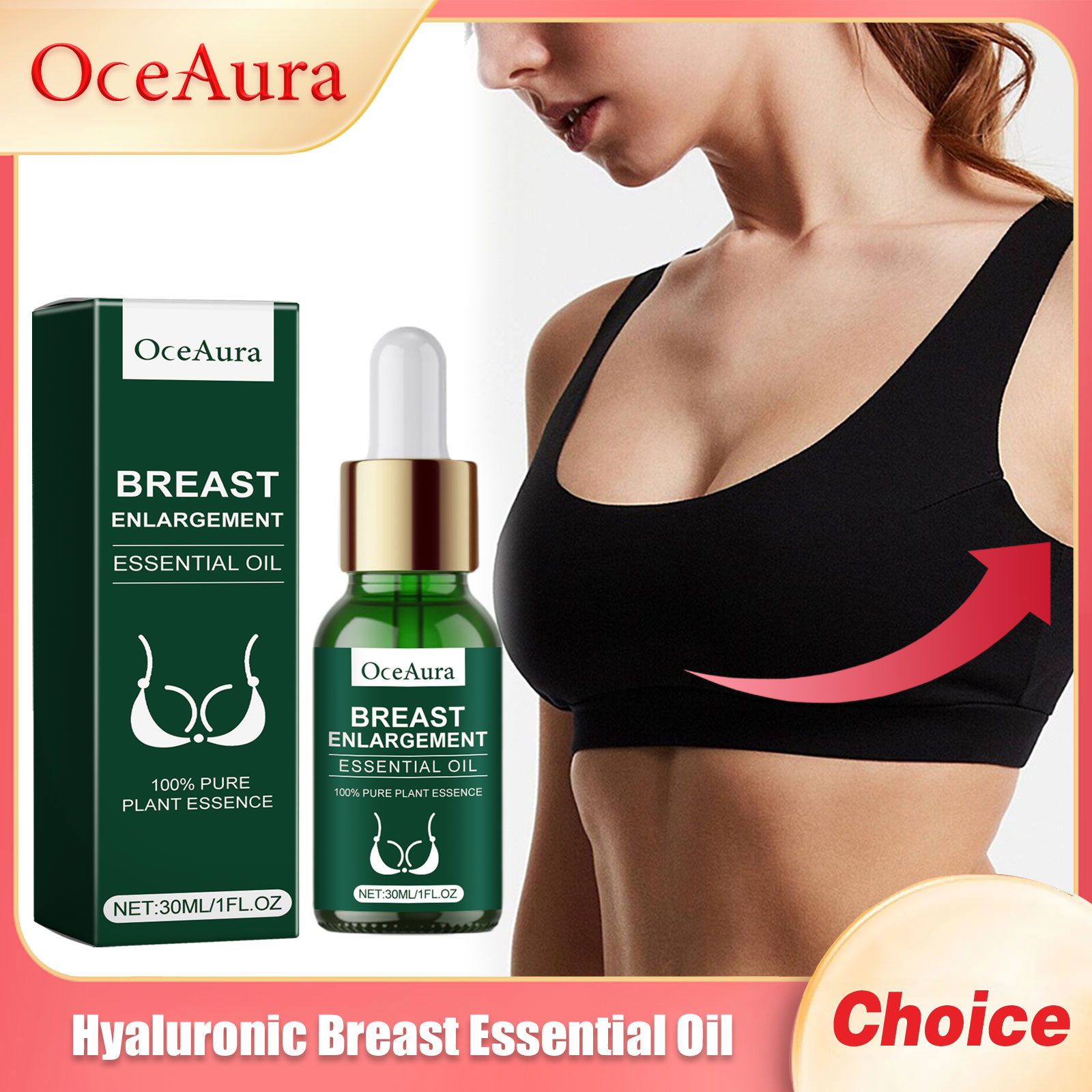 Crossfit Lifting - Rose Breast Essential Oil Mollig Volledig