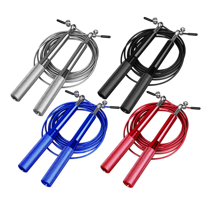 Jump Rope Speed Bearing - 2026 Geoptimaliseerde logo aluminiumlegering high-speed springtouw
