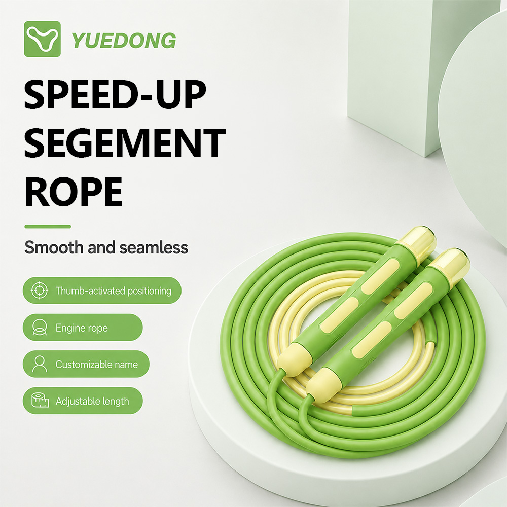 Jump Rope Speed Bearing - YUEDONG Fitness springtouw Verstelbaar PVC dubbele