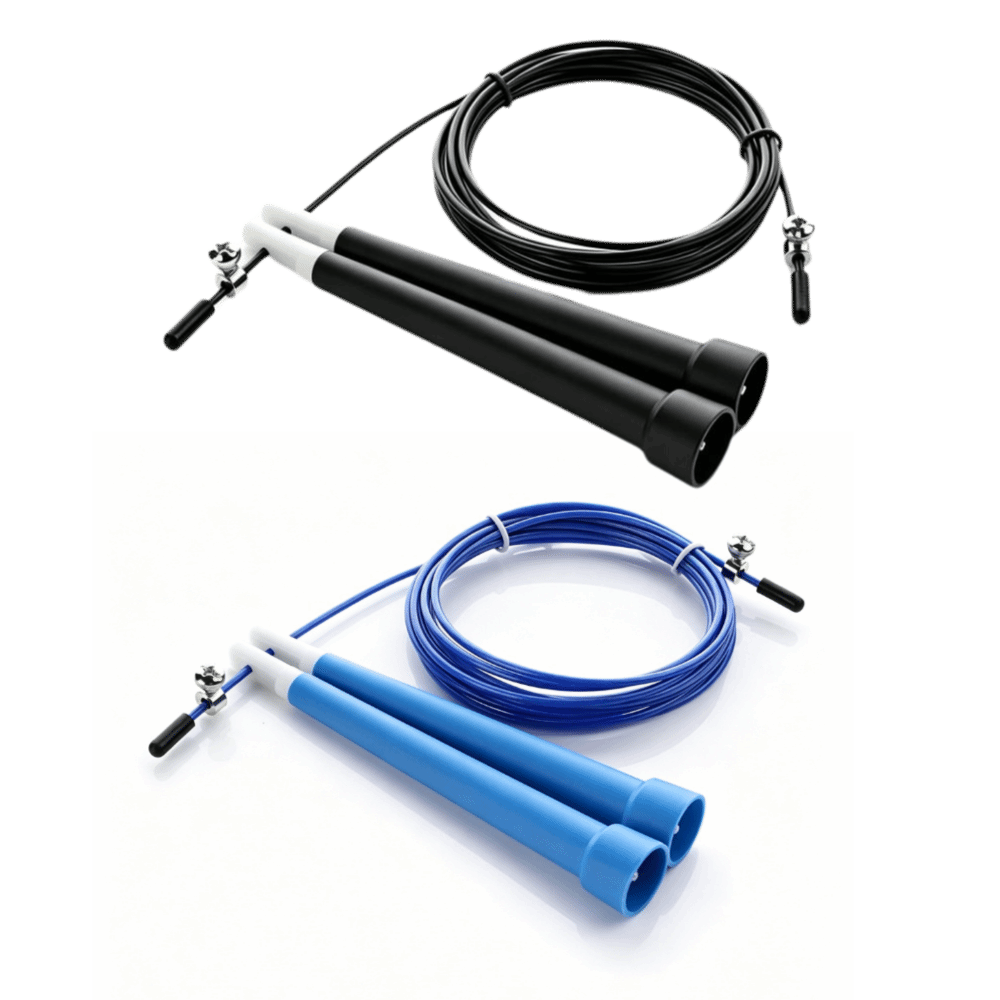 Skipping Rope Pvc - Duurzaam stalen draad springtouw, klittenvrij, verstelbare
