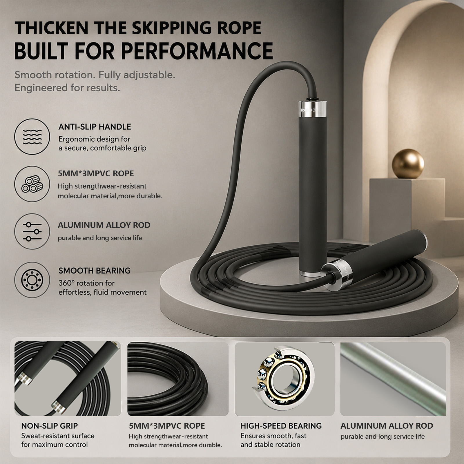 Boksen Springtouw Sportoefenin - Skipping Rope Pvc recensie en prijs