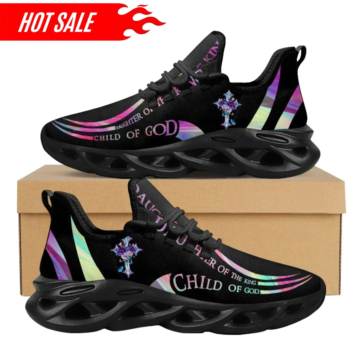 Hot Cross Christian God Print  - Crossfit Training recensie en prijs