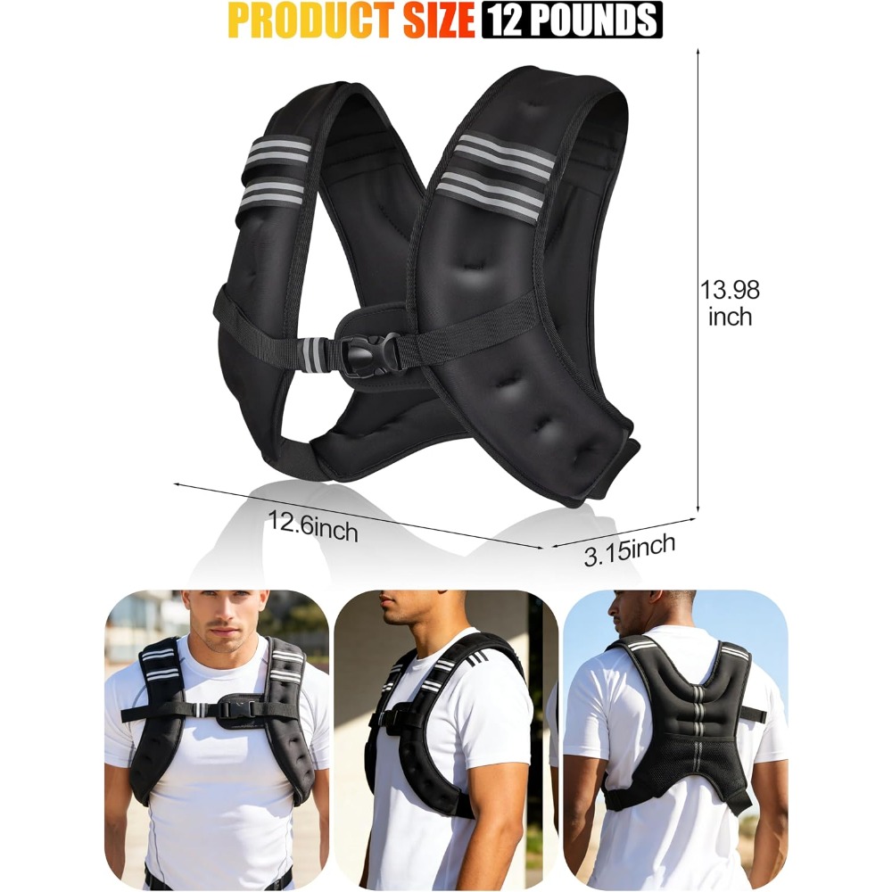 Fitness Gewogen Vest Voorgevul - Crossfit Vest recensie en prijs