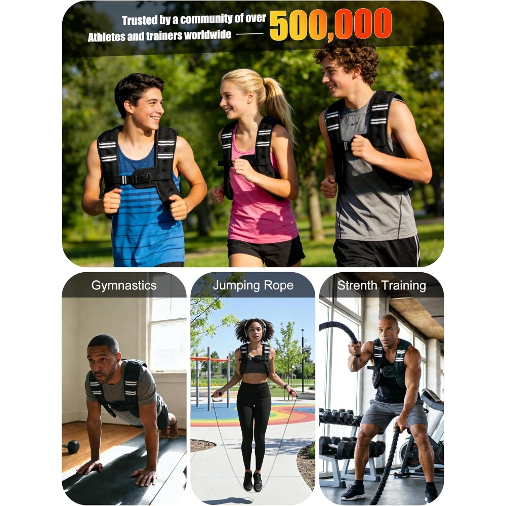 Fitness Gewogen Vest Voorgevul - Crossfit Vest recensie en prijs