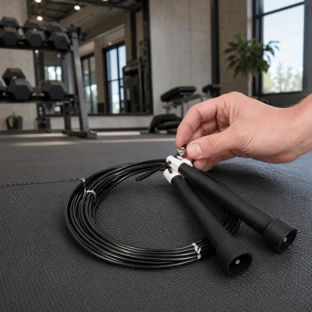 Draagbaar springtouw van staal - Skipping Rope Pvc recensie en prijs