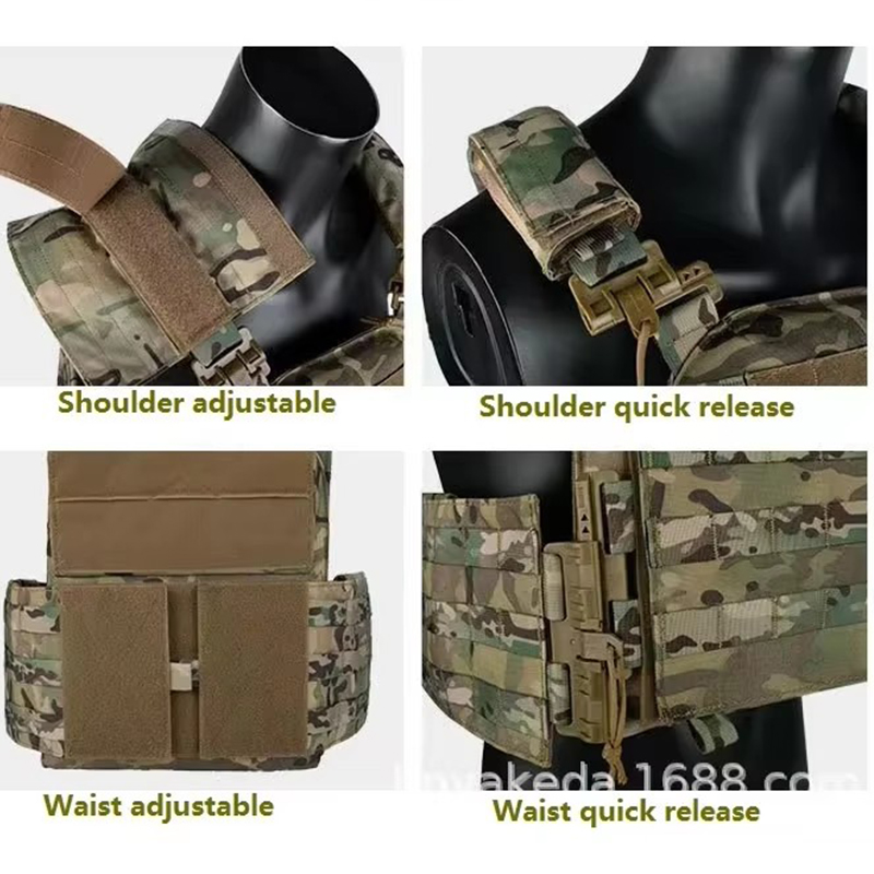 YAKEDA Plate Carrier Vest Quic - Crossfit Vest recensie en prijs